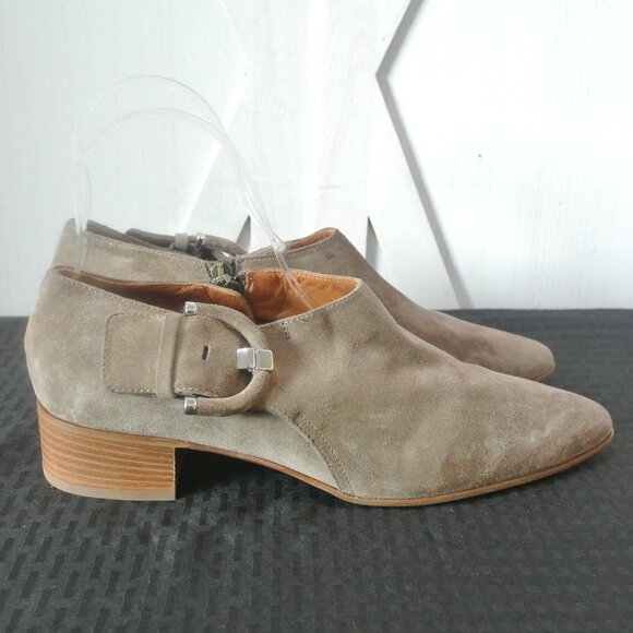 Aquatalia Ferry Suede Leather Bootie - Picture 2 of 12